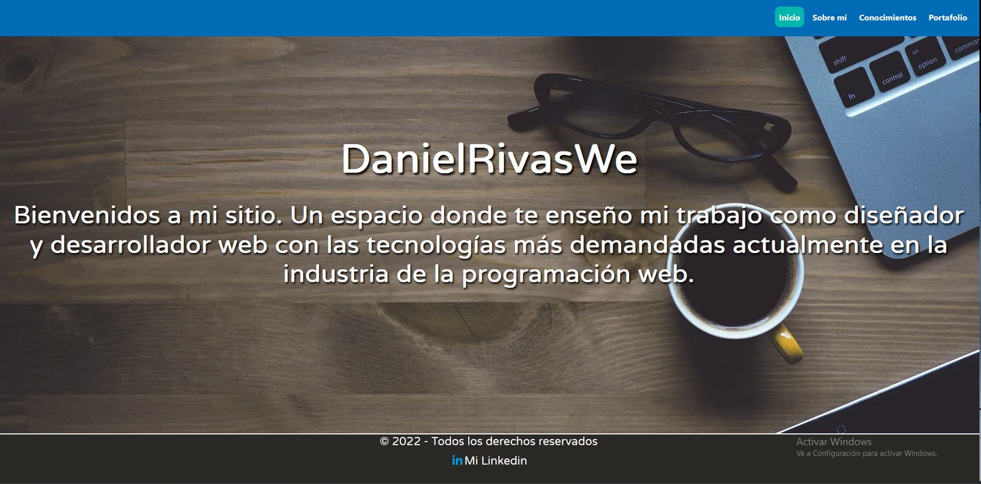 Mi portafolio personal